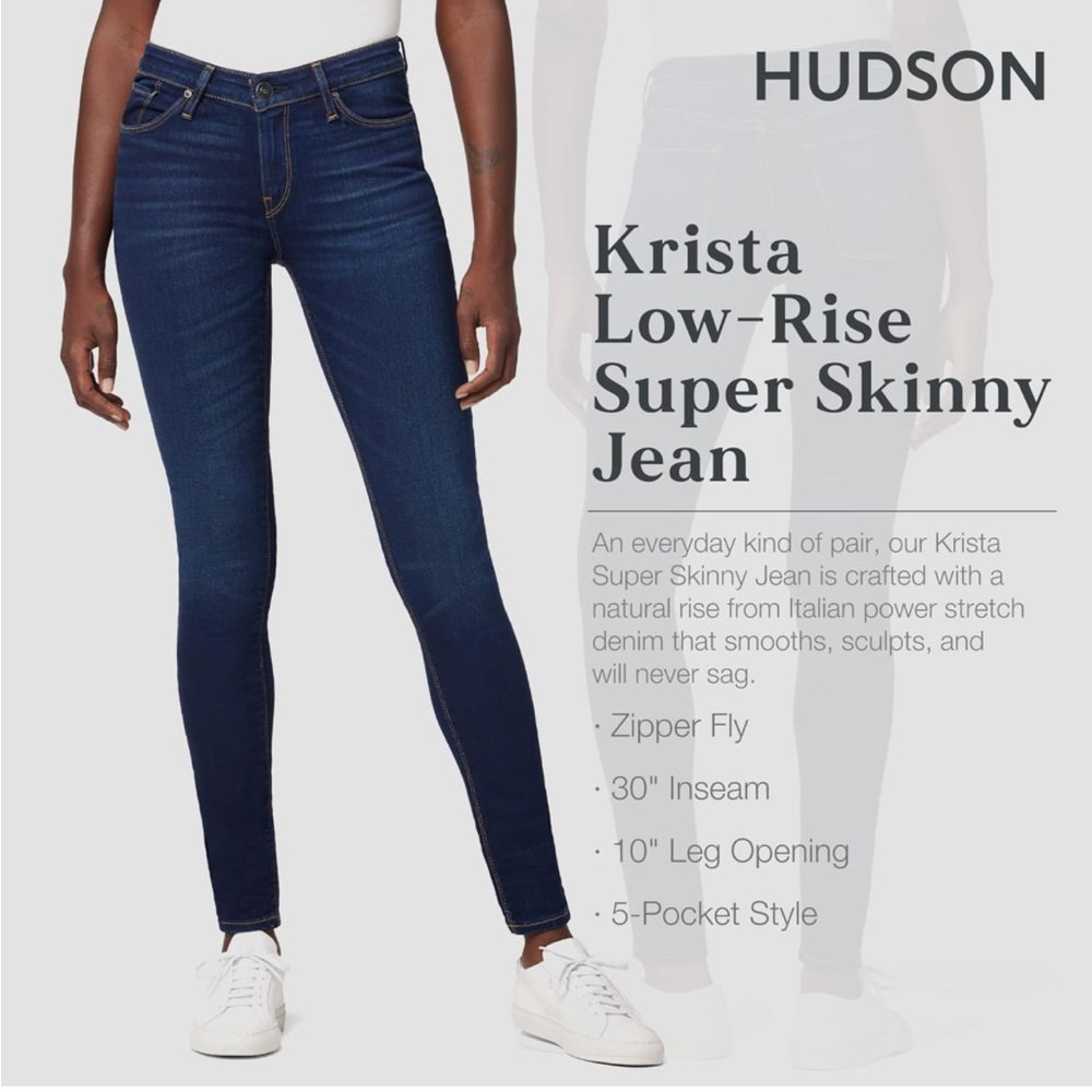 Hudson Krista Skinny Ankle Jeans